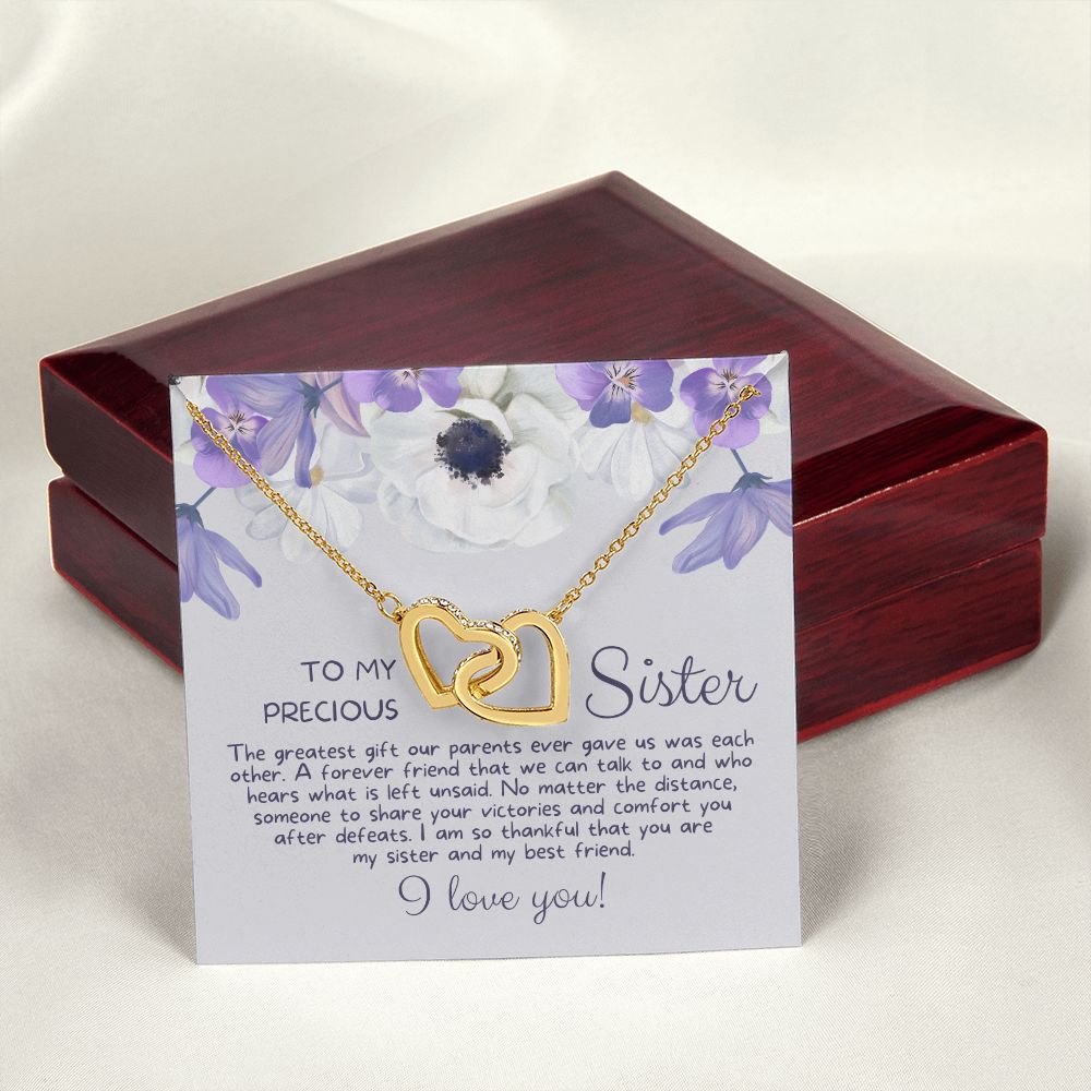 Gift For Sister | Greatest Gift Necklace 0648T4