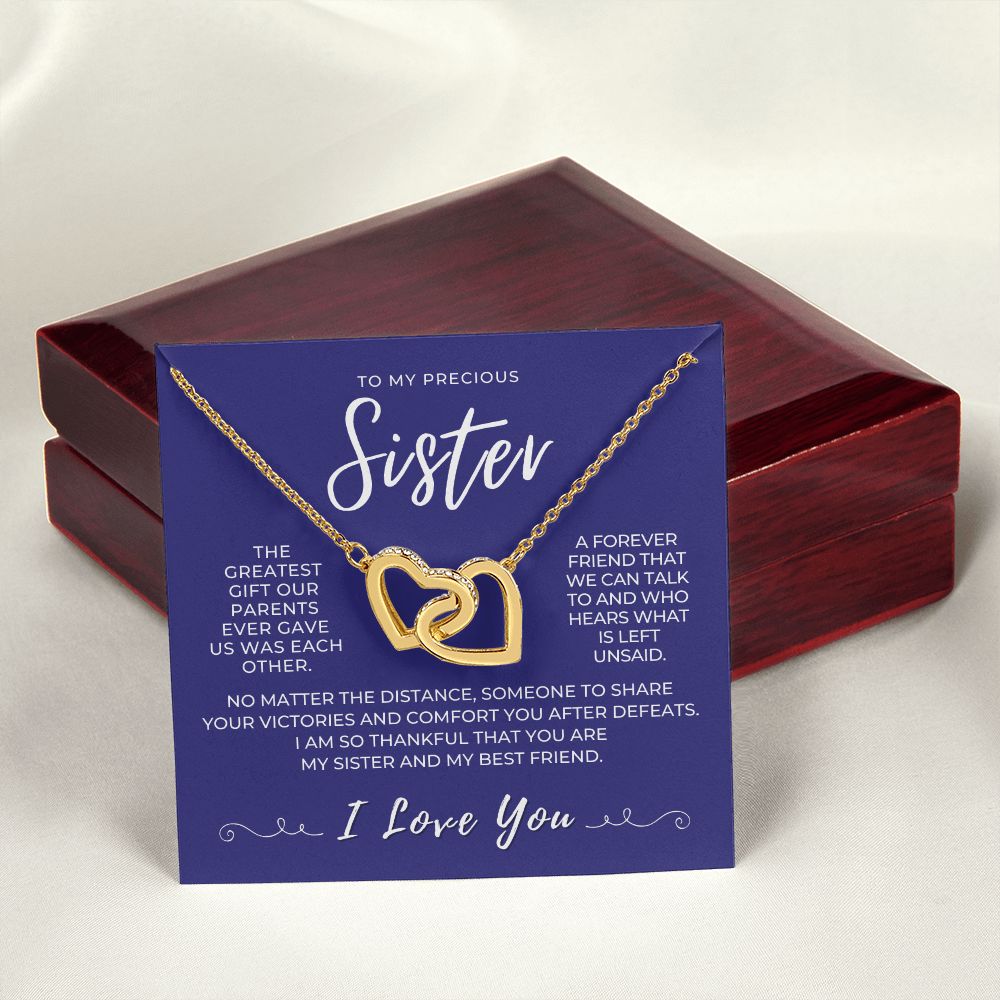 Gift For Sister | Greatest Gift Necklace 0648T10