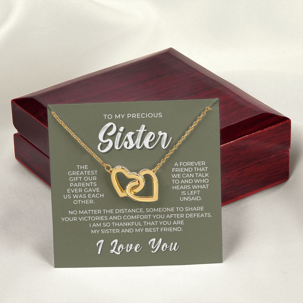 Gift For Sister | Greatest Gift Necklace 0648T9