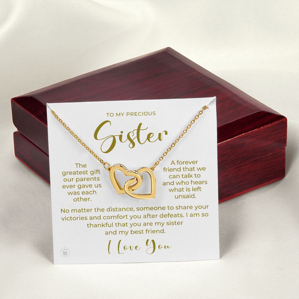 Gift For Sister | Greatest Gift Necklace 0648T7