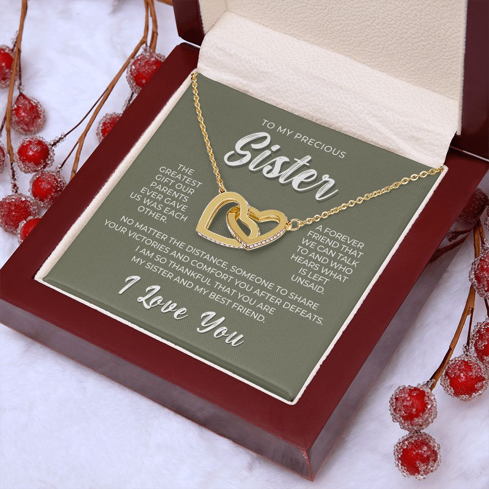 Gift For Sister | Greatest Gift Necklace 0648T9