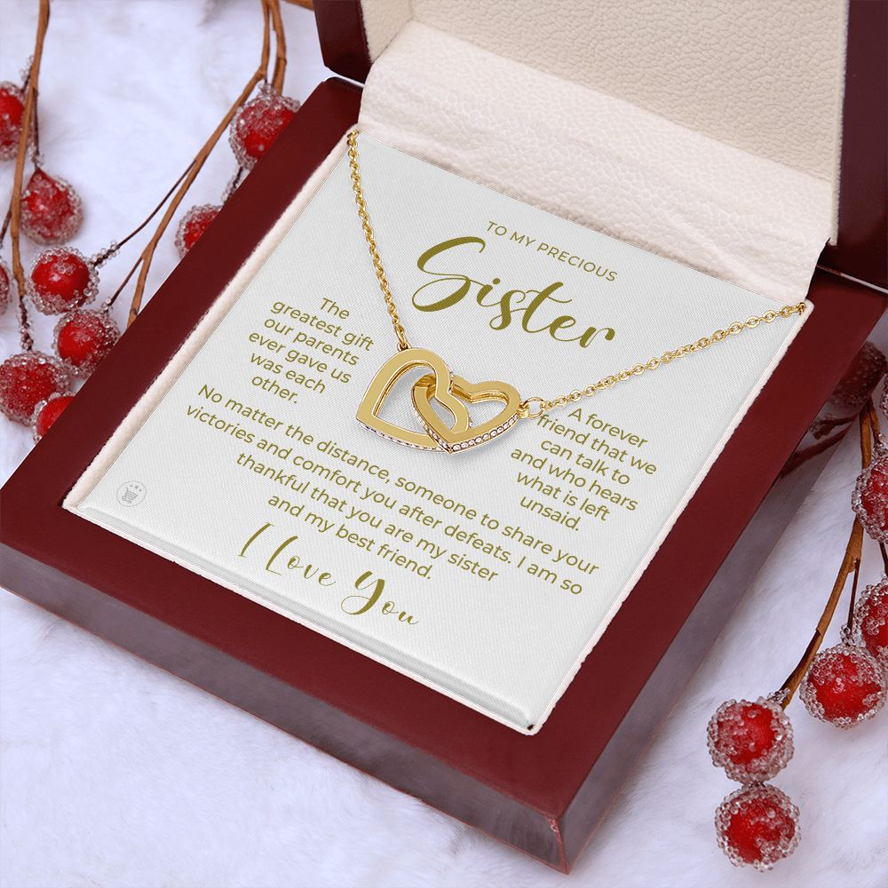 Gift For Sister | Greatest Gift Necklace 0648T7