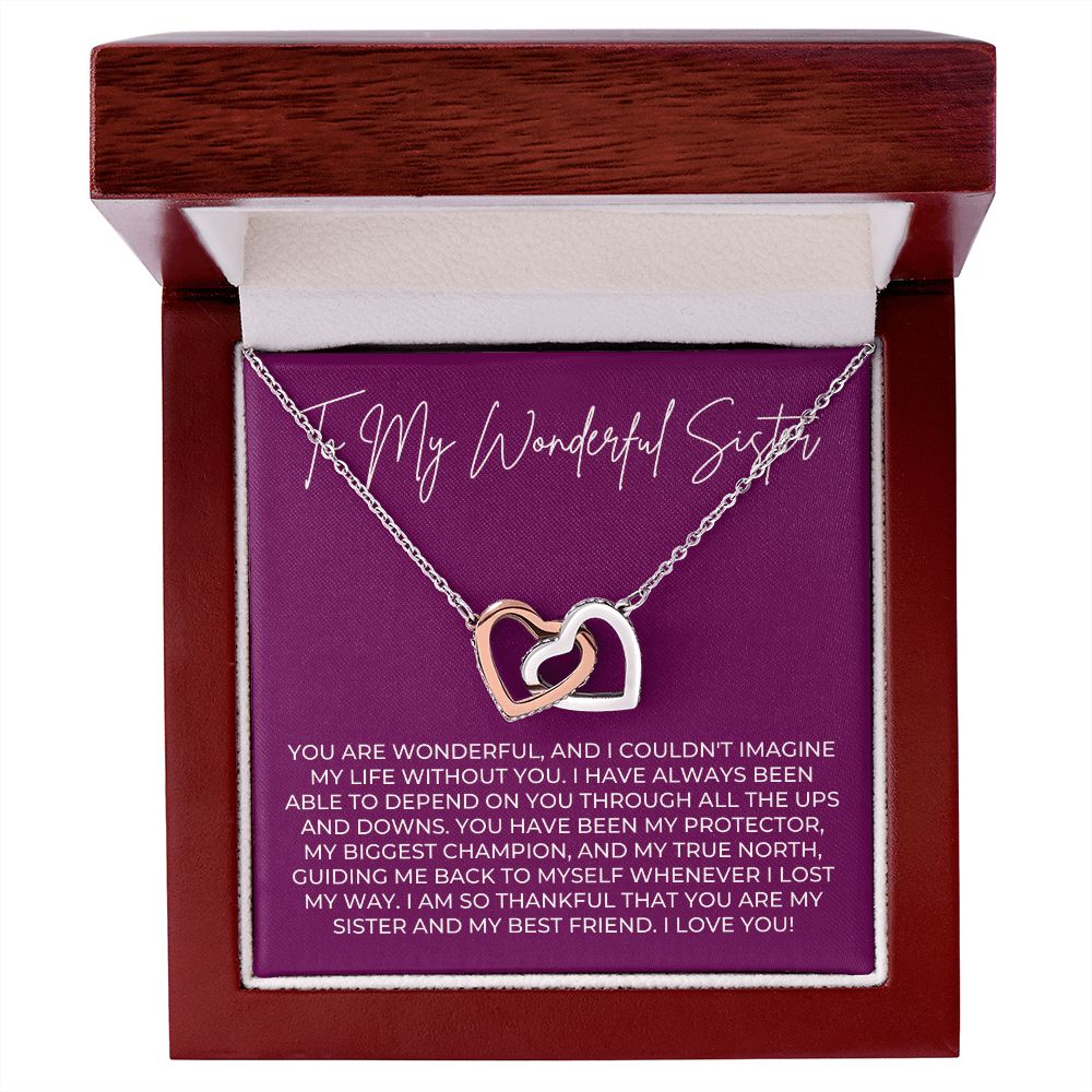 Gift For Sister | My True North Necklace 0646T13