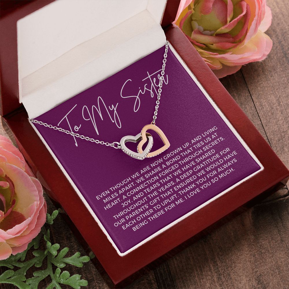 Gift For Sister | Bond Necklace 0649T13