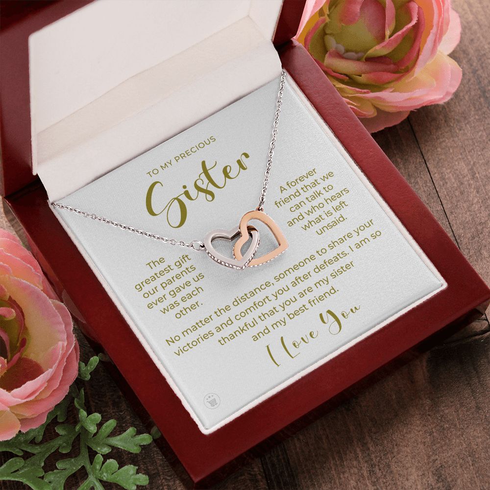 Gift For Sister | Greatest Gift Necklace 0648T7