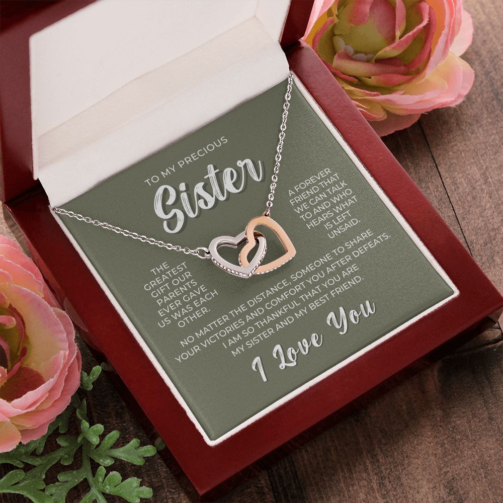 Gift For Sister | Greatest Gift Necklace 0648T9