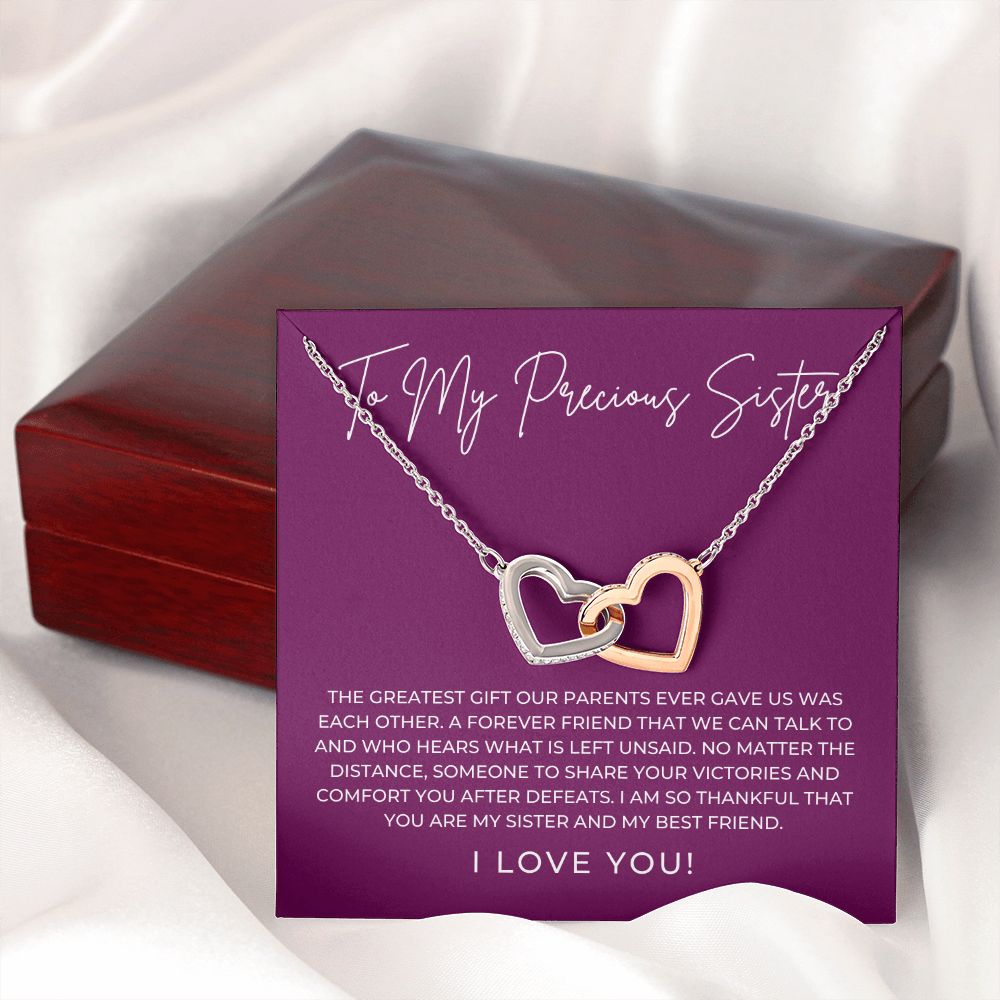 Gift For Sister | Greatest Gift Necklace 0648T13