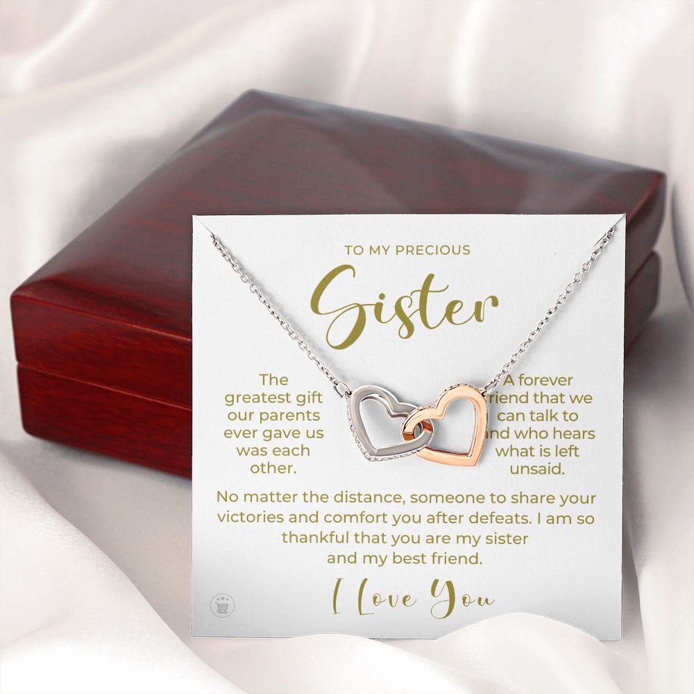 Gift For Sister | Greatest Gift Necklace 0648T7