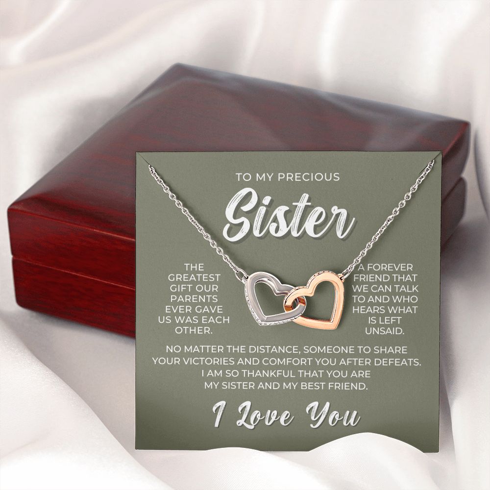 Gift For Sister | Greatest Gift Necklace 0648T9