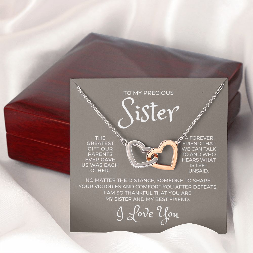 Gift For Sister | Greatest Gift Necklace 0648T8