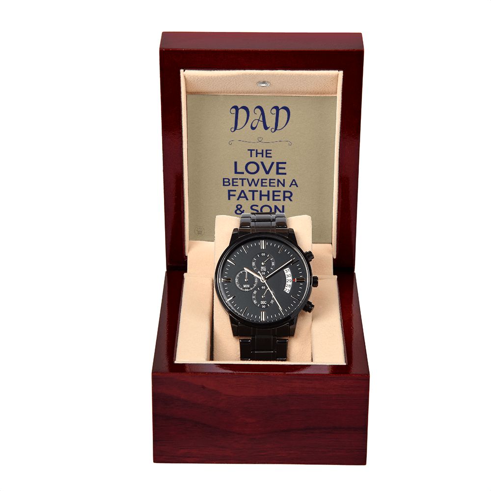 Gift For Dad From Son | Father and Son Men's Watch 0678T6