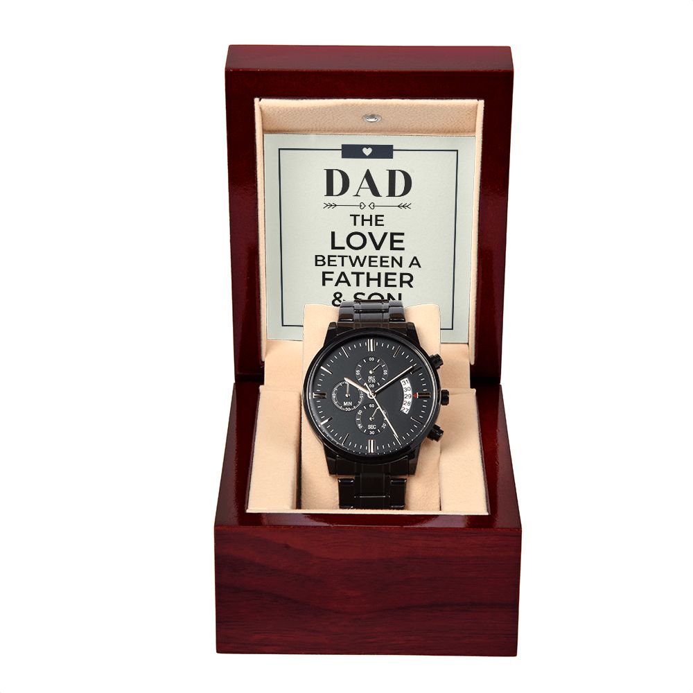 Gift For Dad From Son | Father and Son Men's Watch 0678T2