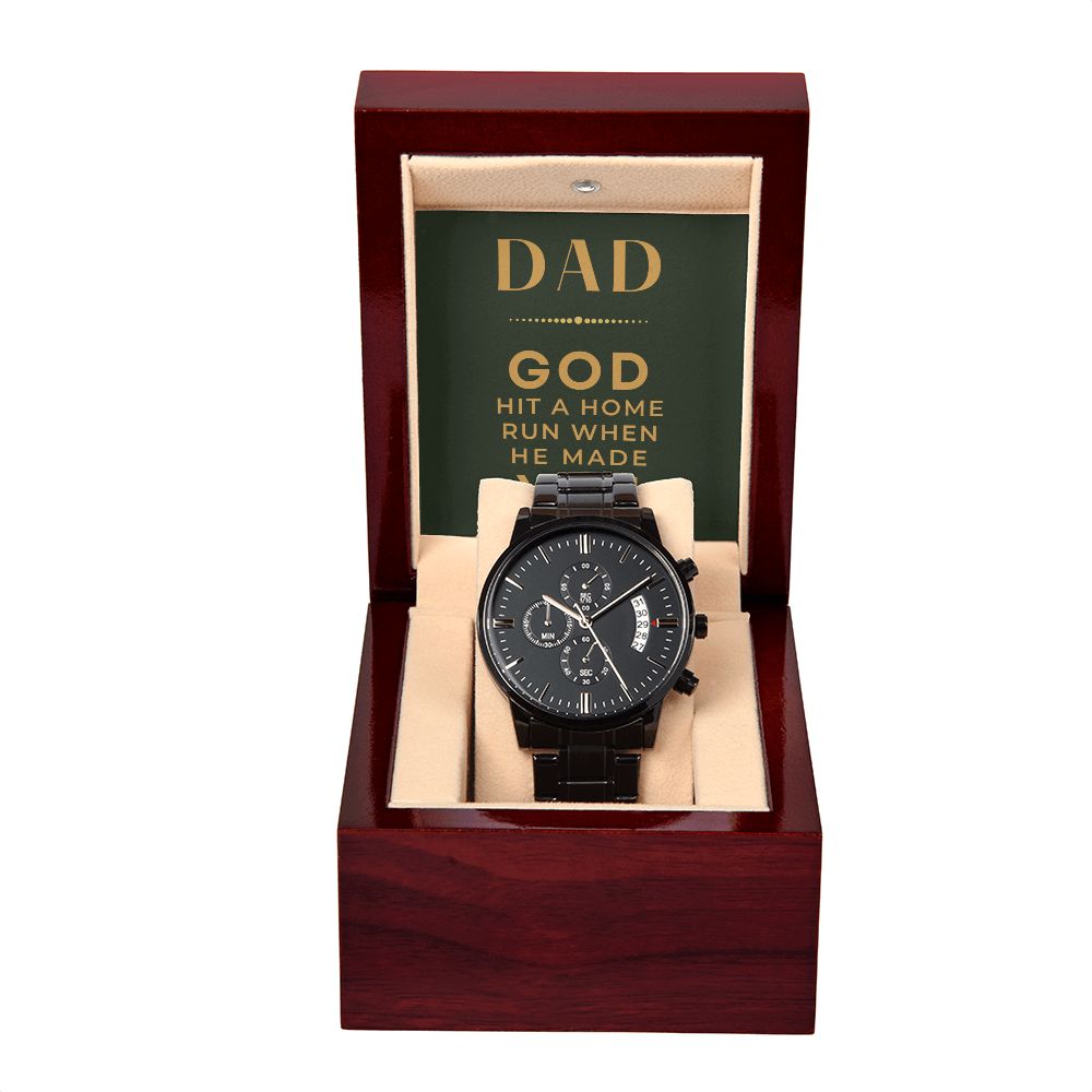 Gift For Dad | Home Run Men's Watch 0676T1