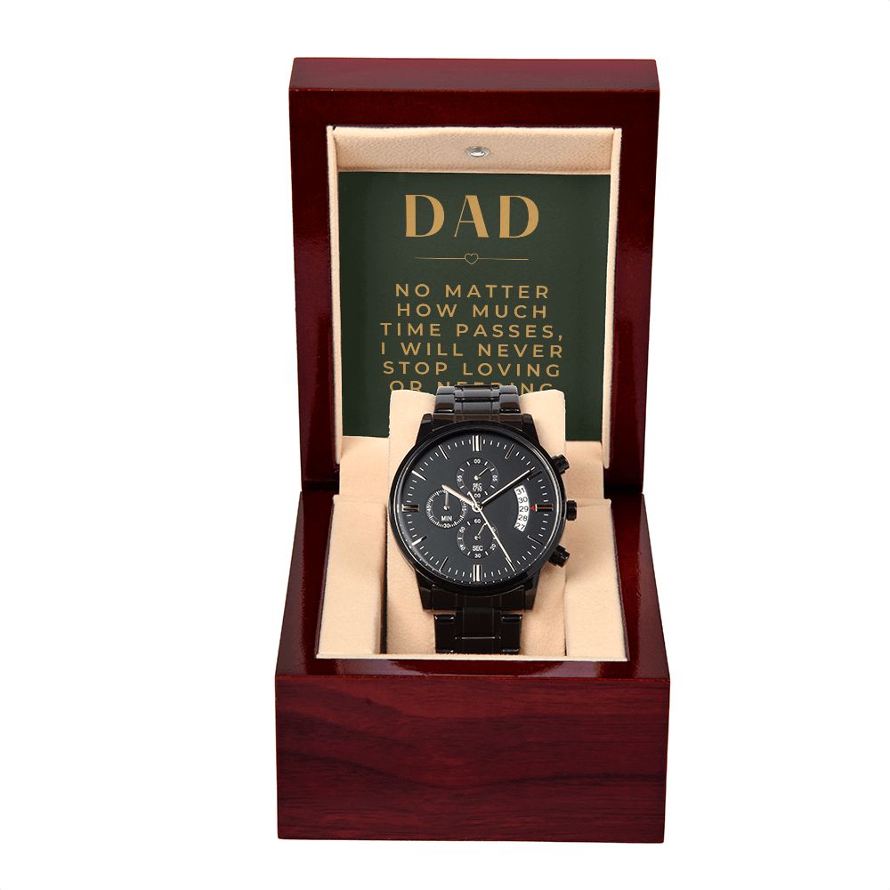 Gift For Dad | Never Stop Men's Watch 0680T1