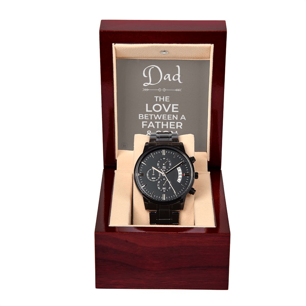 Gift For Dad From Son | Father and Son Men's Watch 0678T8