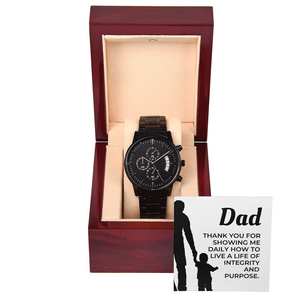 Gift For Dad | Thank You Men's Watch 0677T3