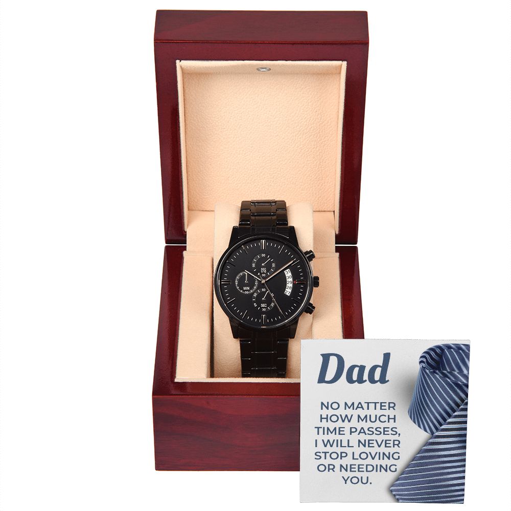 Gift For Dad | Never Stop Men's Watch 0680T5