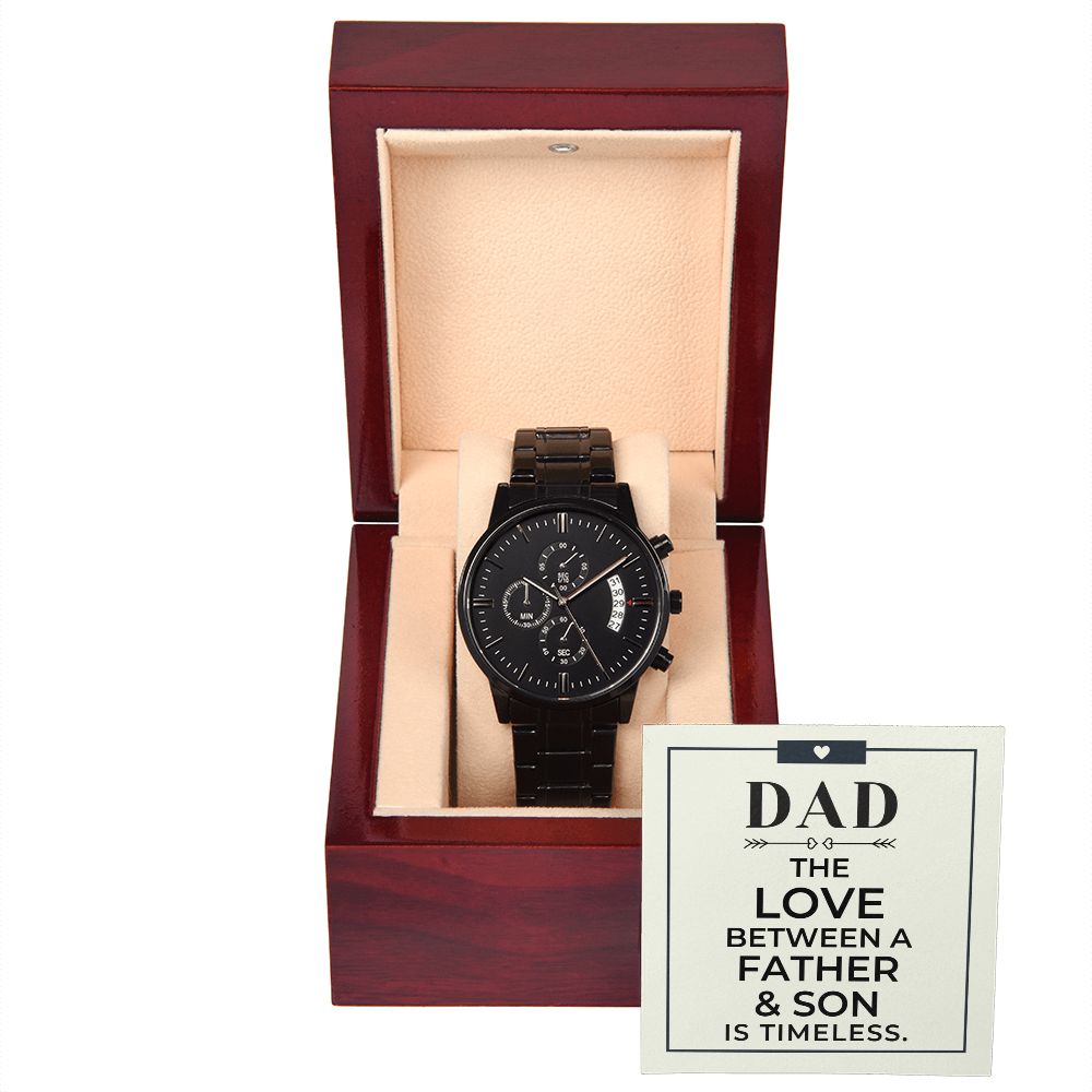 Gift For Dad From Son | Father and Son Men's Watch 0678T2