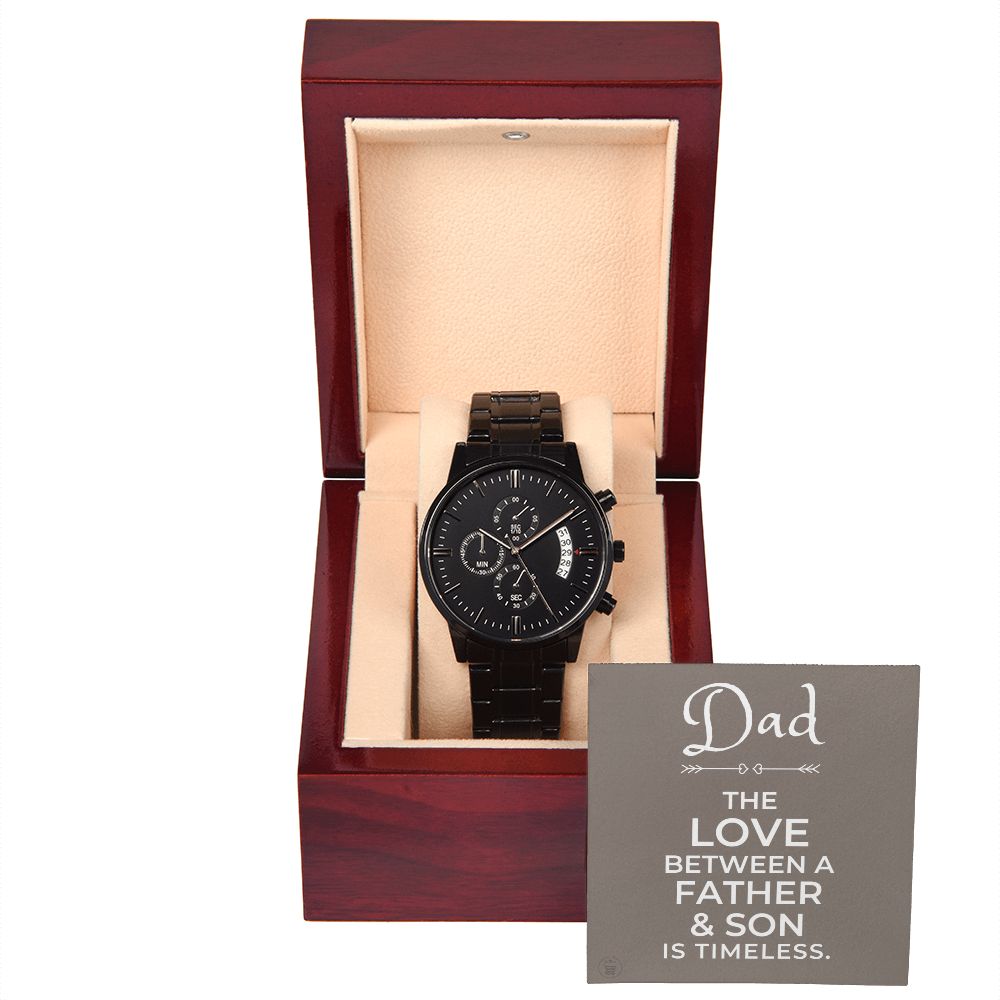 Gift For Dad From Son | Father and Son Men's Watch 0678T8