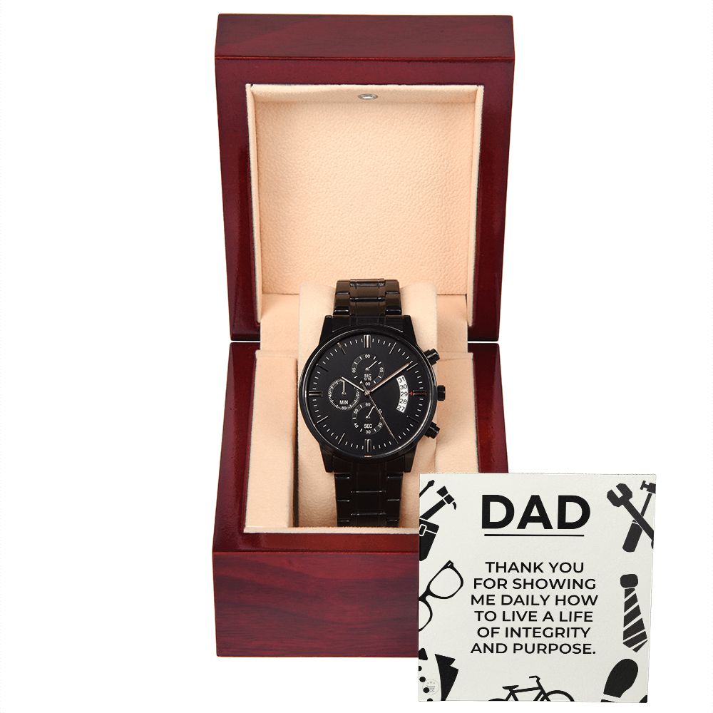 Gift For Dad | Thank You Men's Watch 0677T4