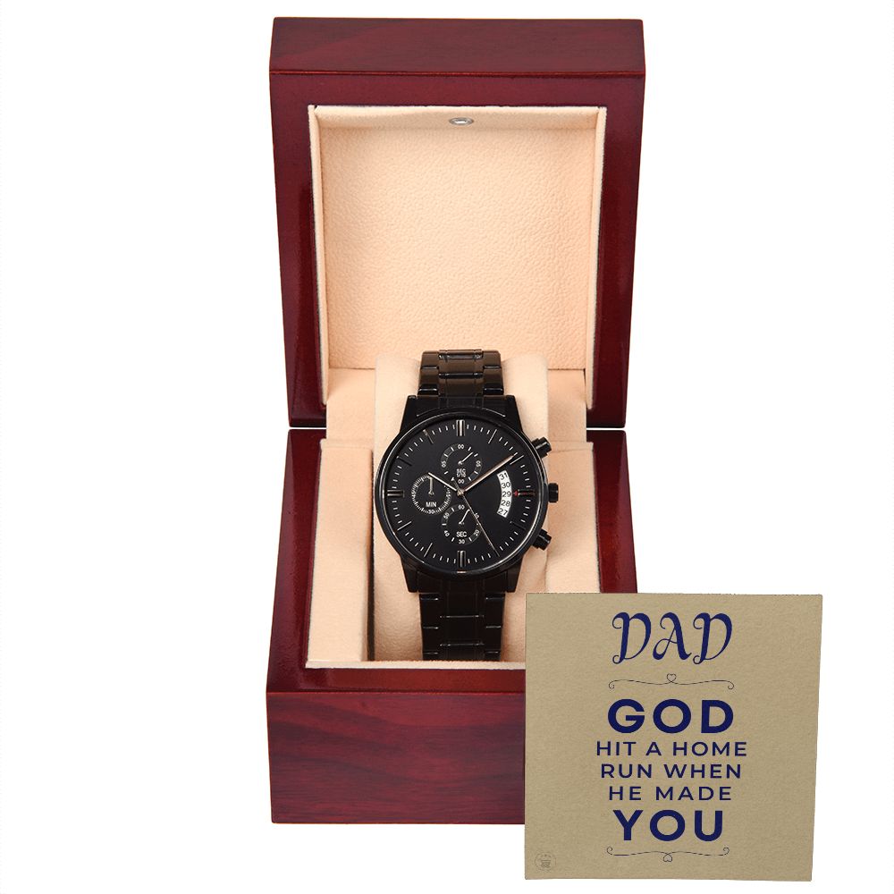 Gift For Dad | Home Run Men's Watch 0676T6