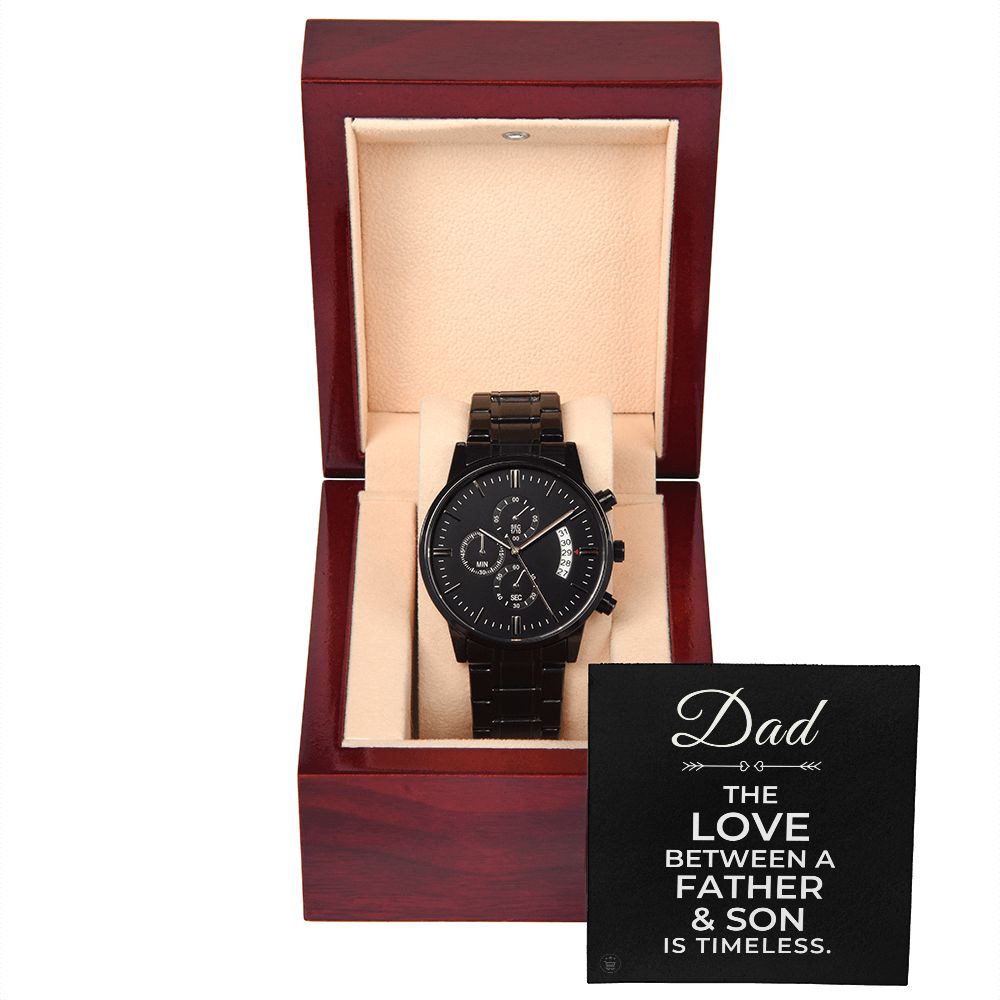 Gift For Dad From Son | Father and Son Men's Watch 0678T7
