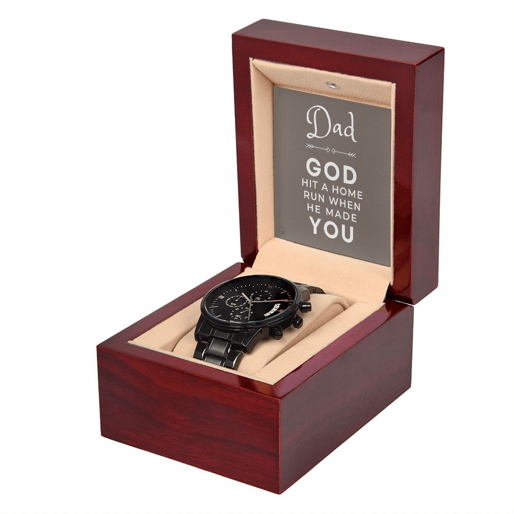 Gift For Dad | Home Run Men's Watch 0676T8