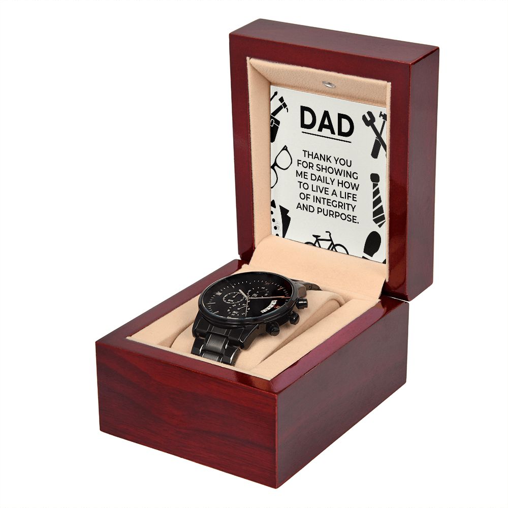 Gift For Dad | Thank You Men's Watch 0677T4