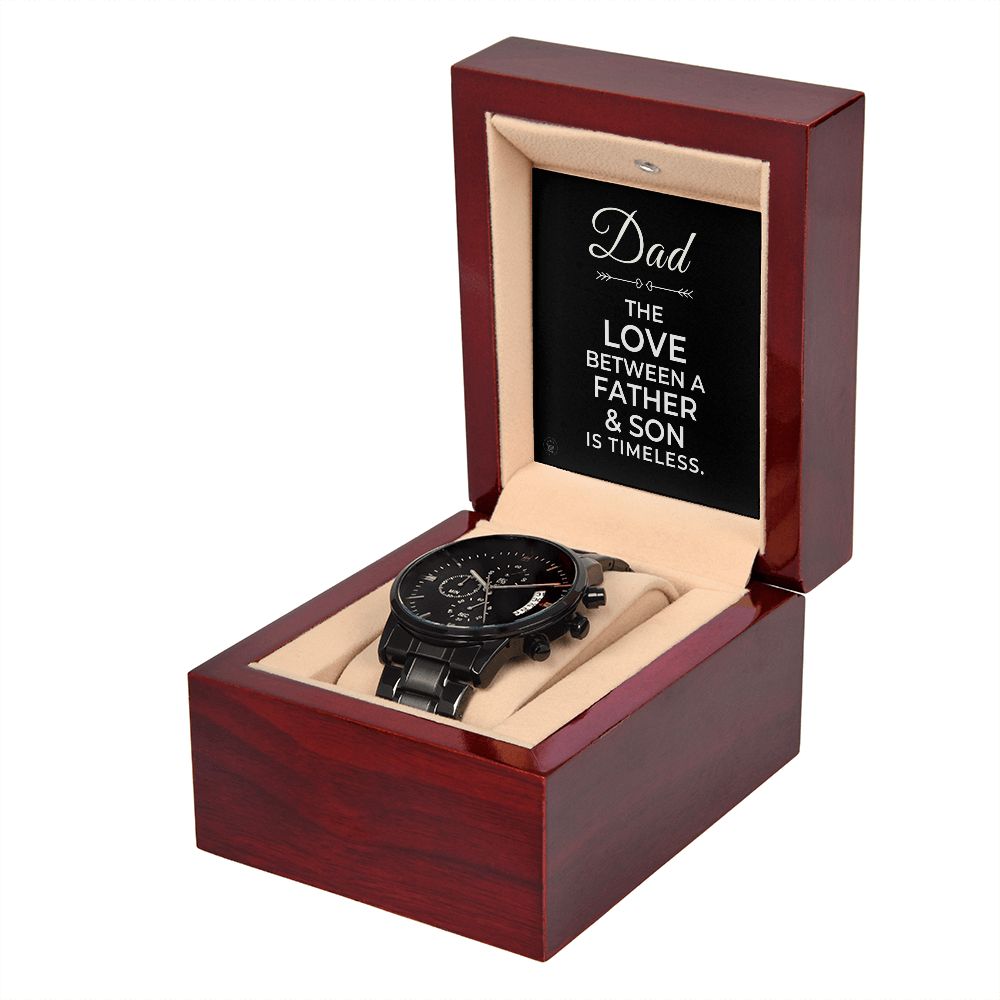 Gift For Dad From Son | Father and Son Men's Watch 0678T7