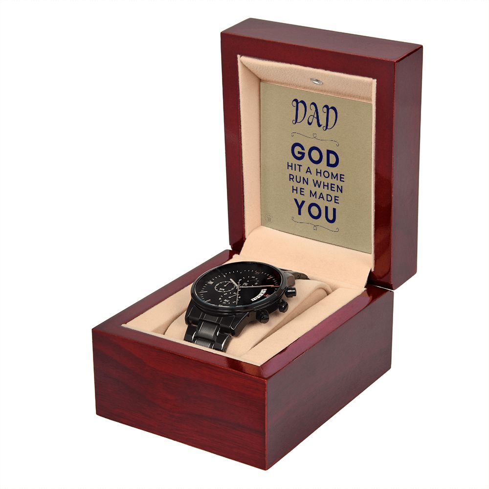 Gift For Dad | Home Run Men's Watch 0676T6