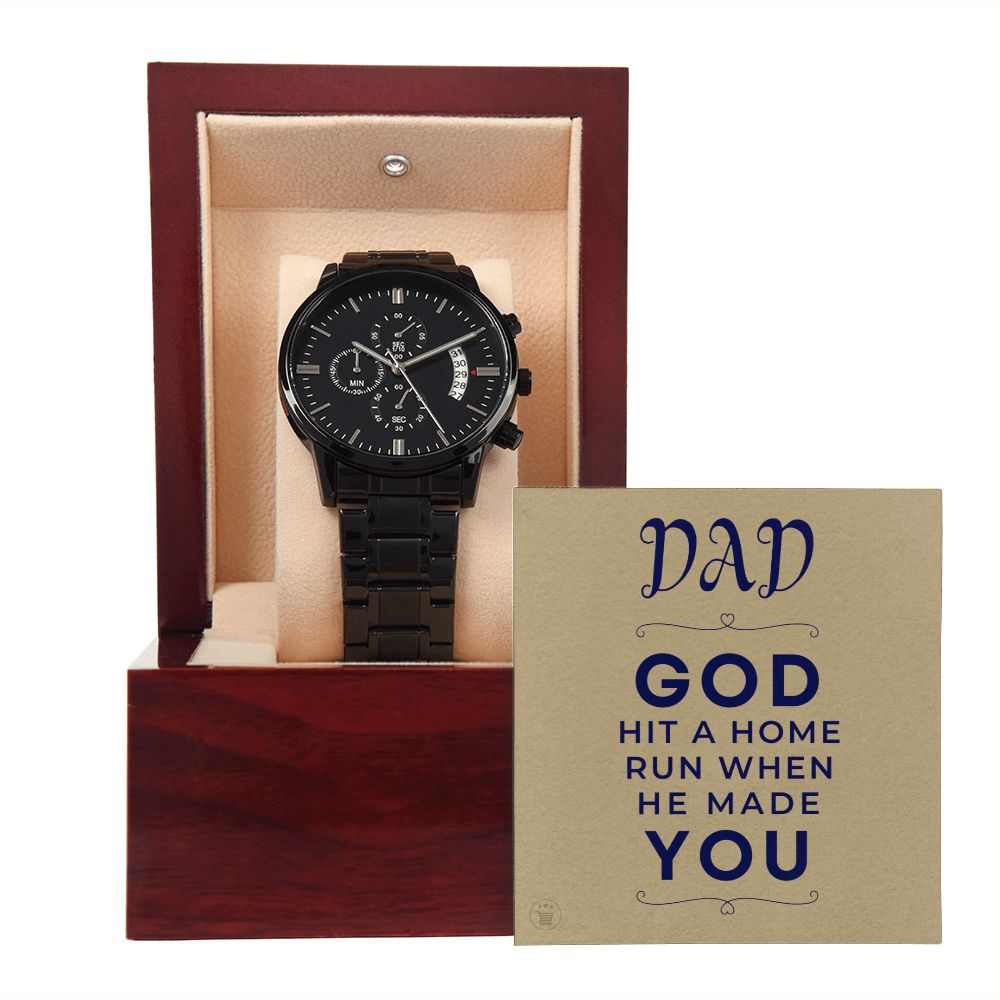 Gift For Dad | Home Run Men's Watch 0676T6