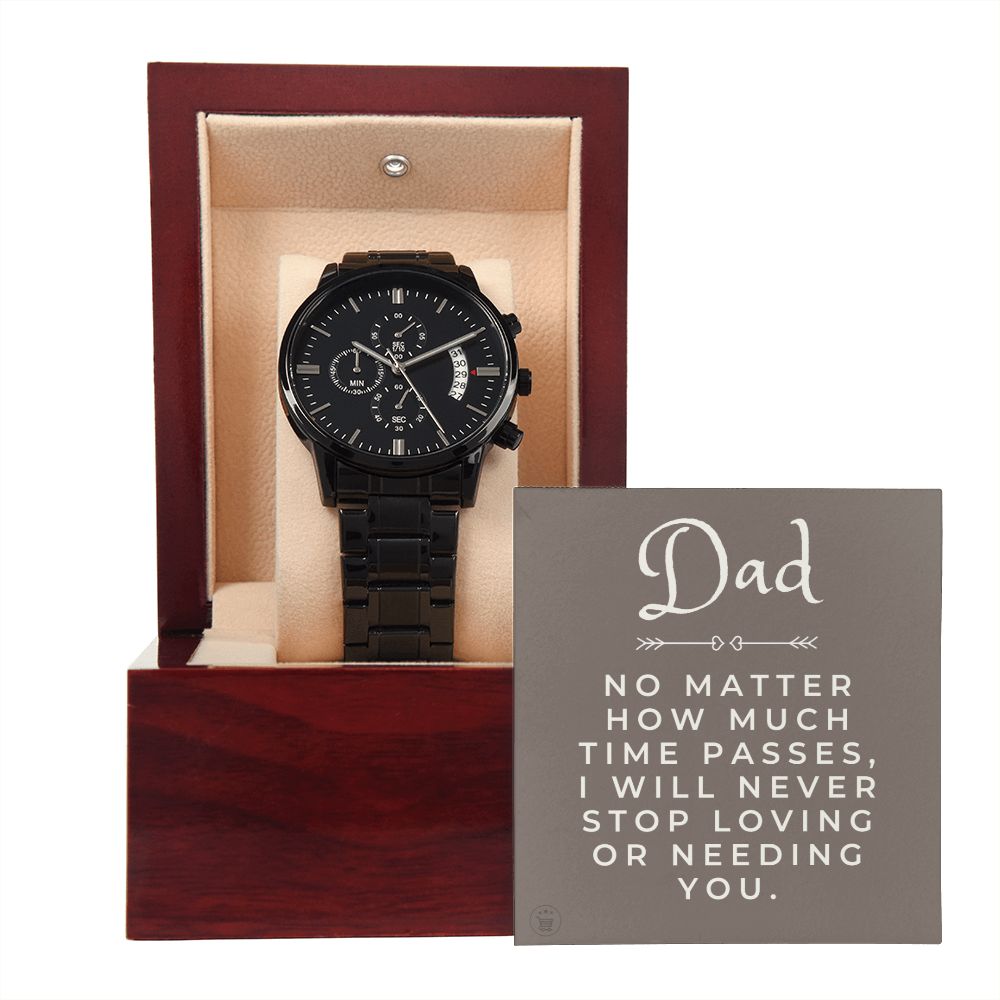 Gift For Dad | Never Stop Men's Watch 0680T8