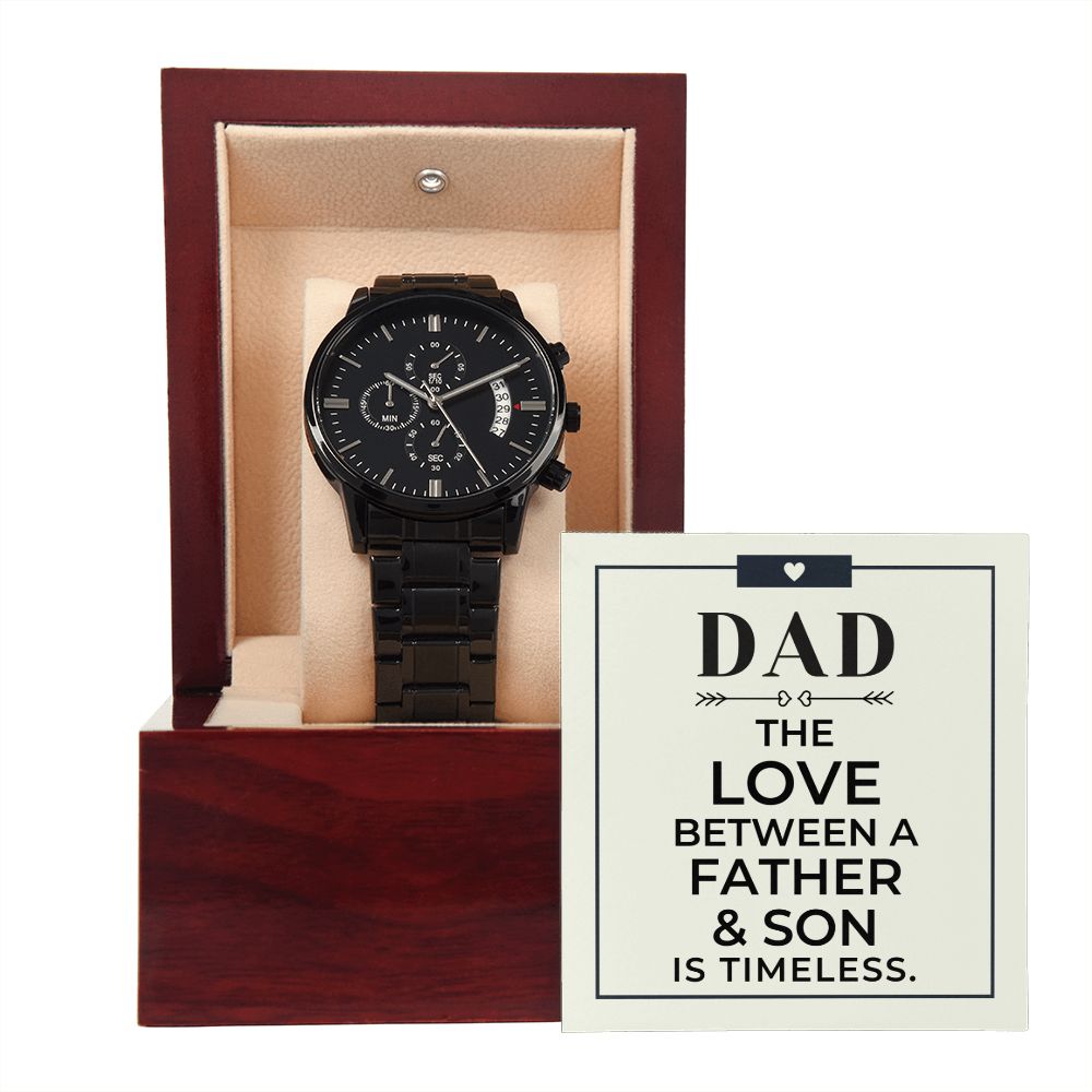 Gift For Dad From Son | Father and Son Men's Watch 0678T2