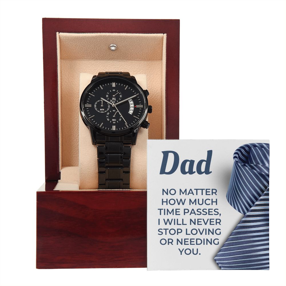 Gift For Dad | Never Stop Men's Watch 0680T5