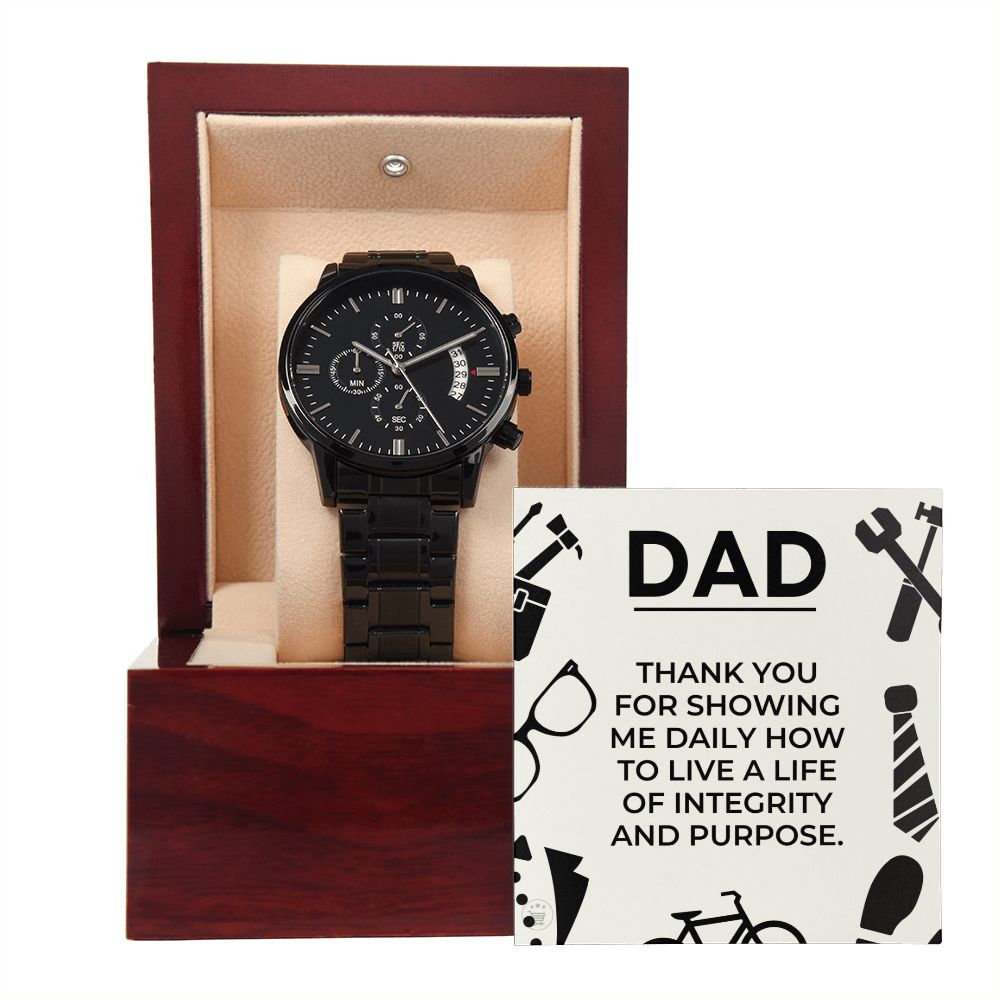 Gift For Dad | Thank You Men's Watch 0677T4