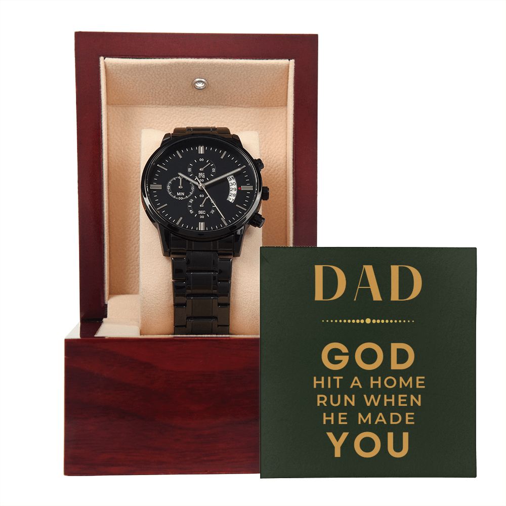 Gift For Dad | Home Run Men's Watch 0676T1