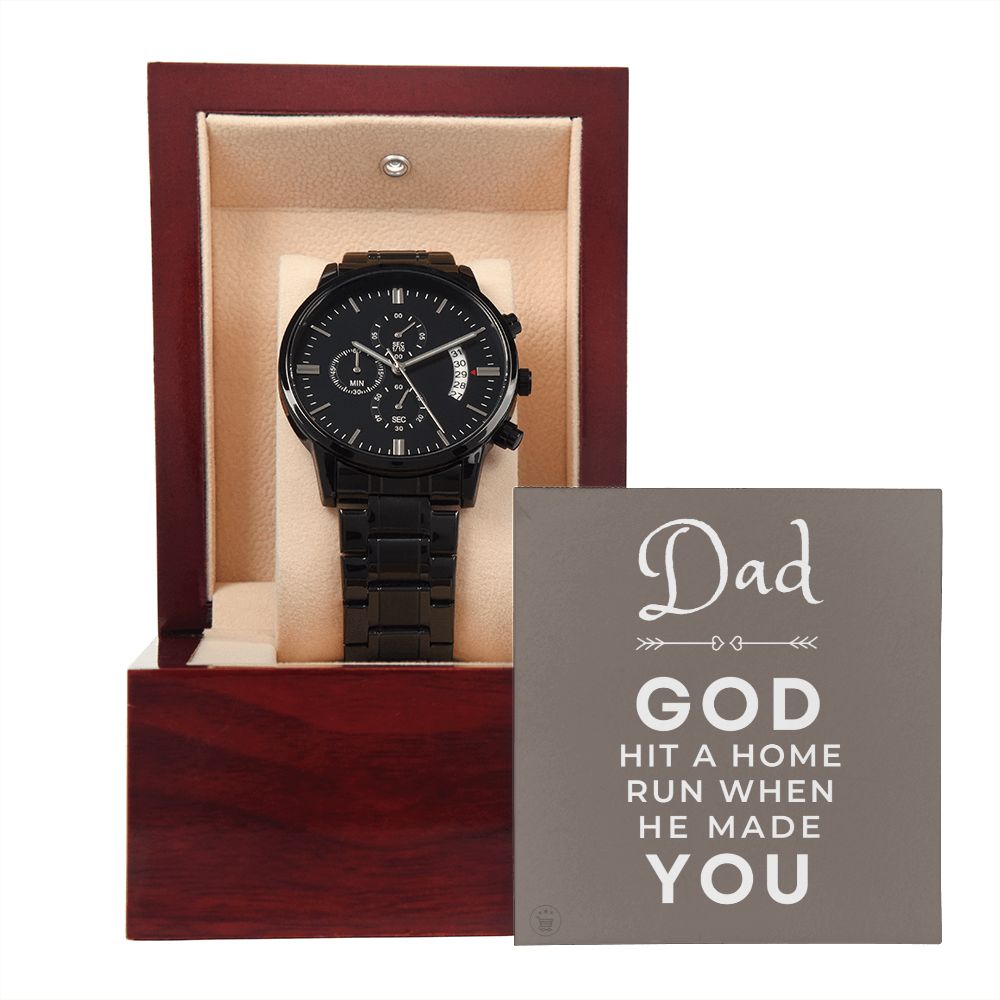 Gift For Dad | Home Run Men's Watch 0676T8