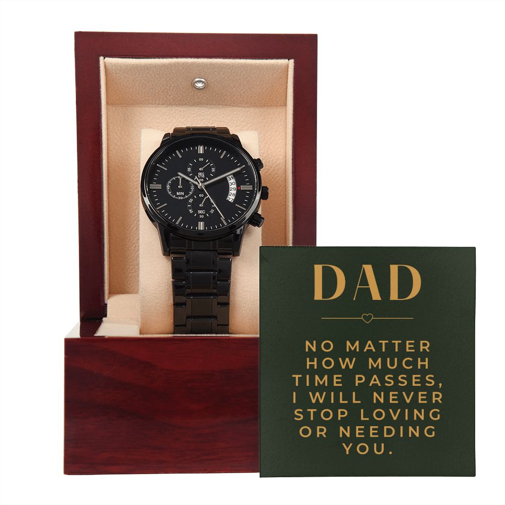 Gift For Dad | Never Stop Men's Watch 0680T1