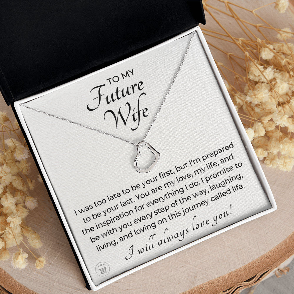 Future Wife, Future Mrs. Gift | Every Step Necklace 0541T1