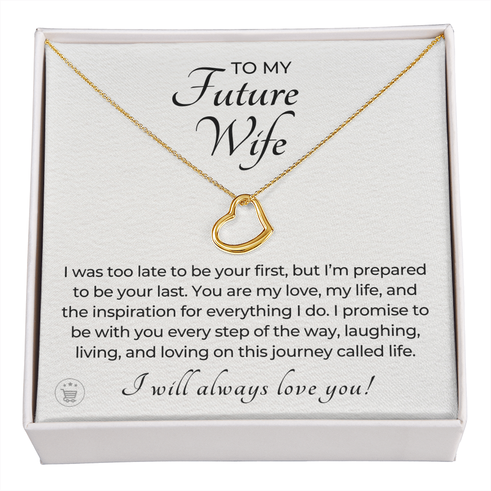 Future Wife, Future Mrs. Gift | Every Step Necklace 0541T1
