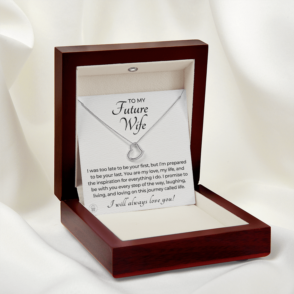 Future Wife, Future Mrs. Gift | Every Step Necklace 0541T1
