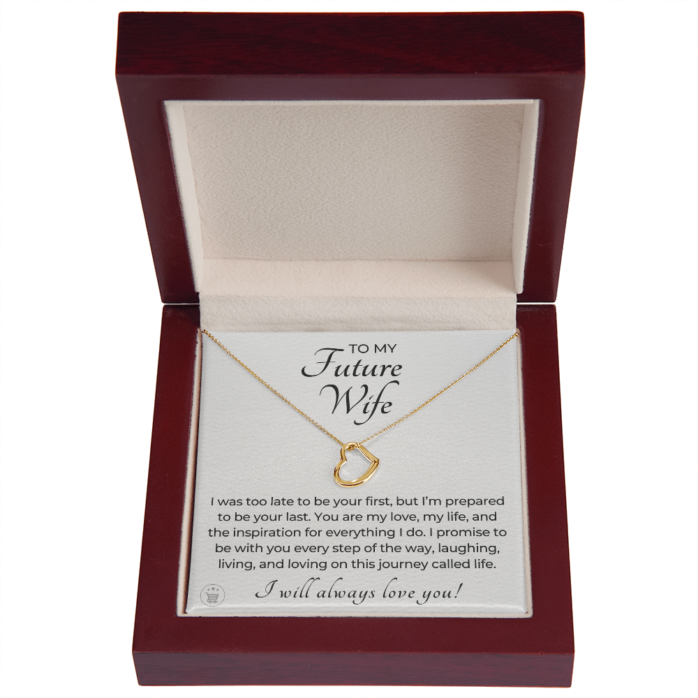 Future Wife, Future Mrs. Gift | Every Step Necklace 0541T1