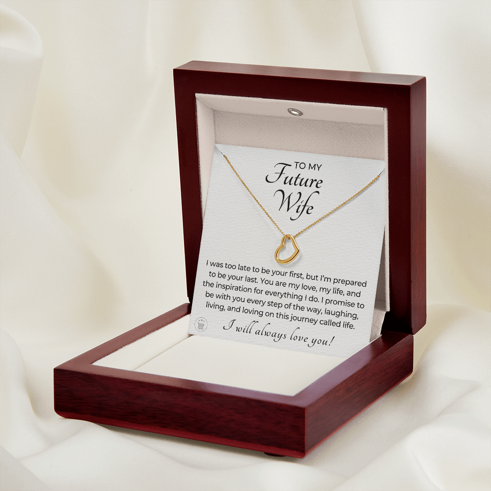 Future Wife, Future Mrs. Gift | Every Step Necklace 0541T1