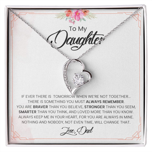 My Daughter | Keep the faith - Forever Love Necklace