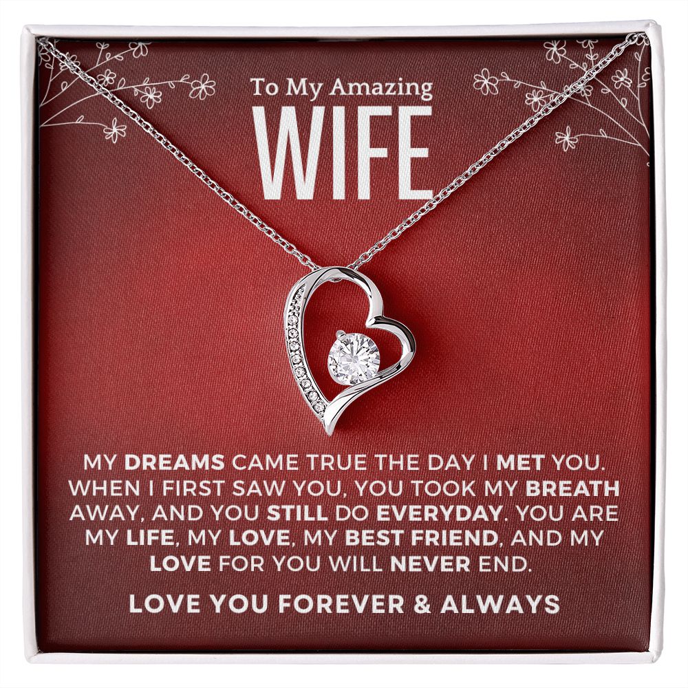 Gift For Wife | Dreams Came True Necklace 0742T4F