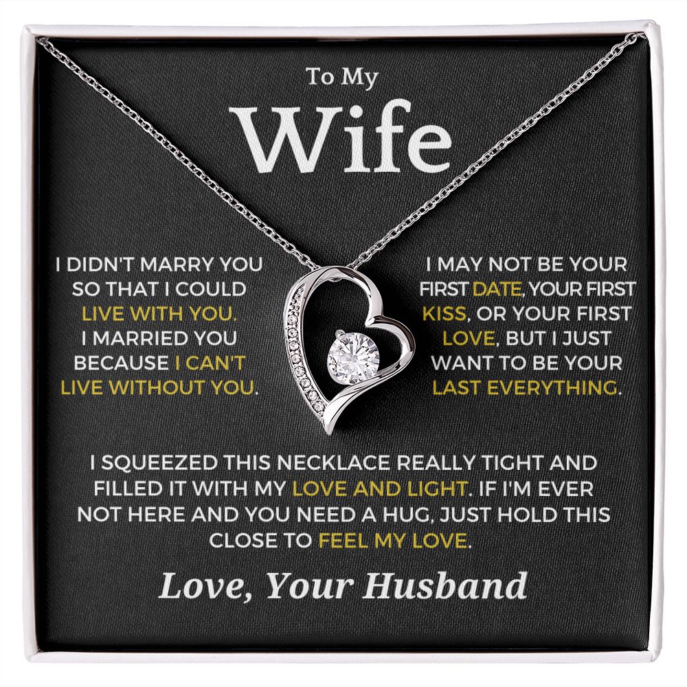 Gift For Wife | Last Everything Necklace 0774T1F