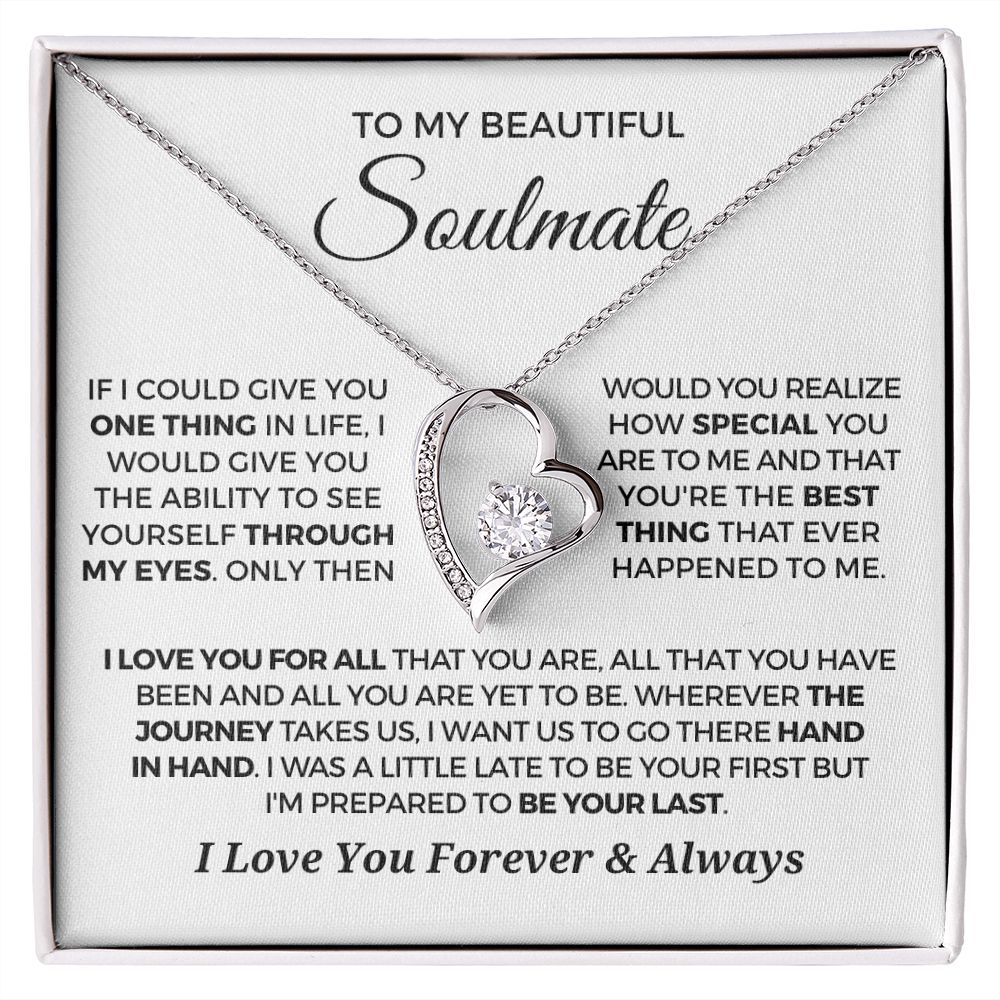 Soulmate Gift | Best Thing Necklace 0746T1F
