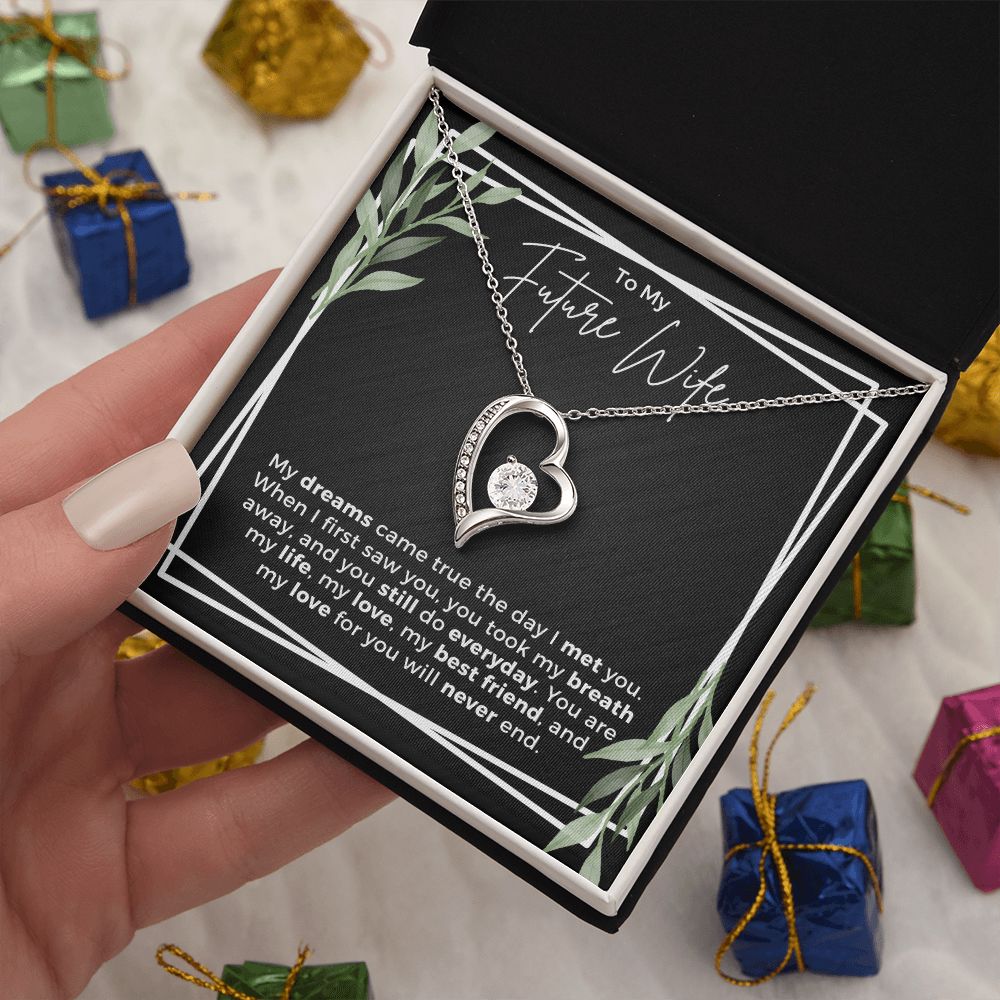 Future Wife, Mrs. Gift | Dreams Came True Necklace 0743T10F