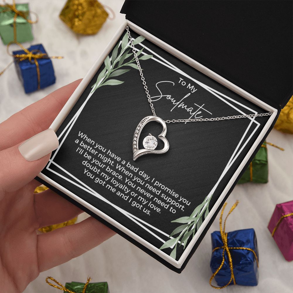 Future Wife, Mrs. Gift | I Love You Necklace 0733T10F