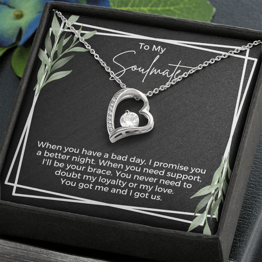 Future Wife, Mrs. Gift | I Love You Necklace 0733T10F